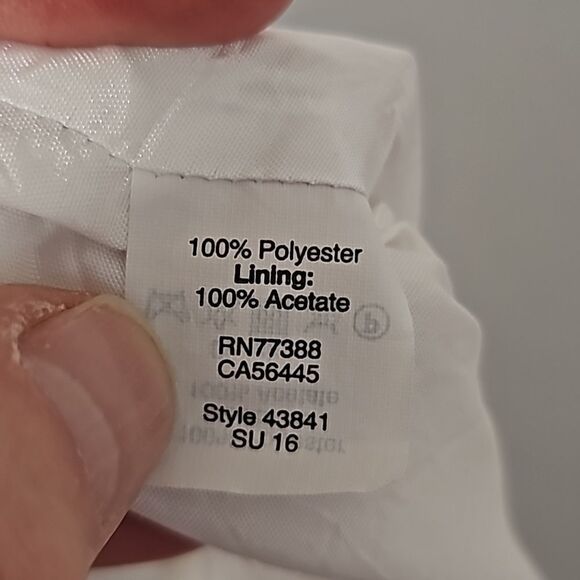 Dress by J. Crew Floral Fully Lined Back Zip Multicolor Size 14 - Picture 6 of 6